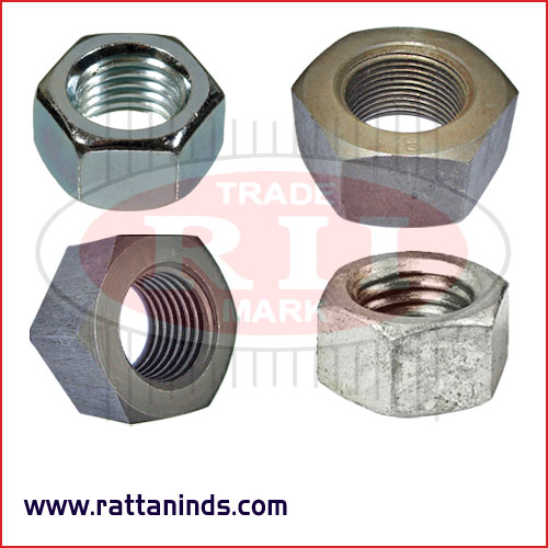 high tensile nuts forged hex nut manufacturers exporters in India Punjab Ludhiana