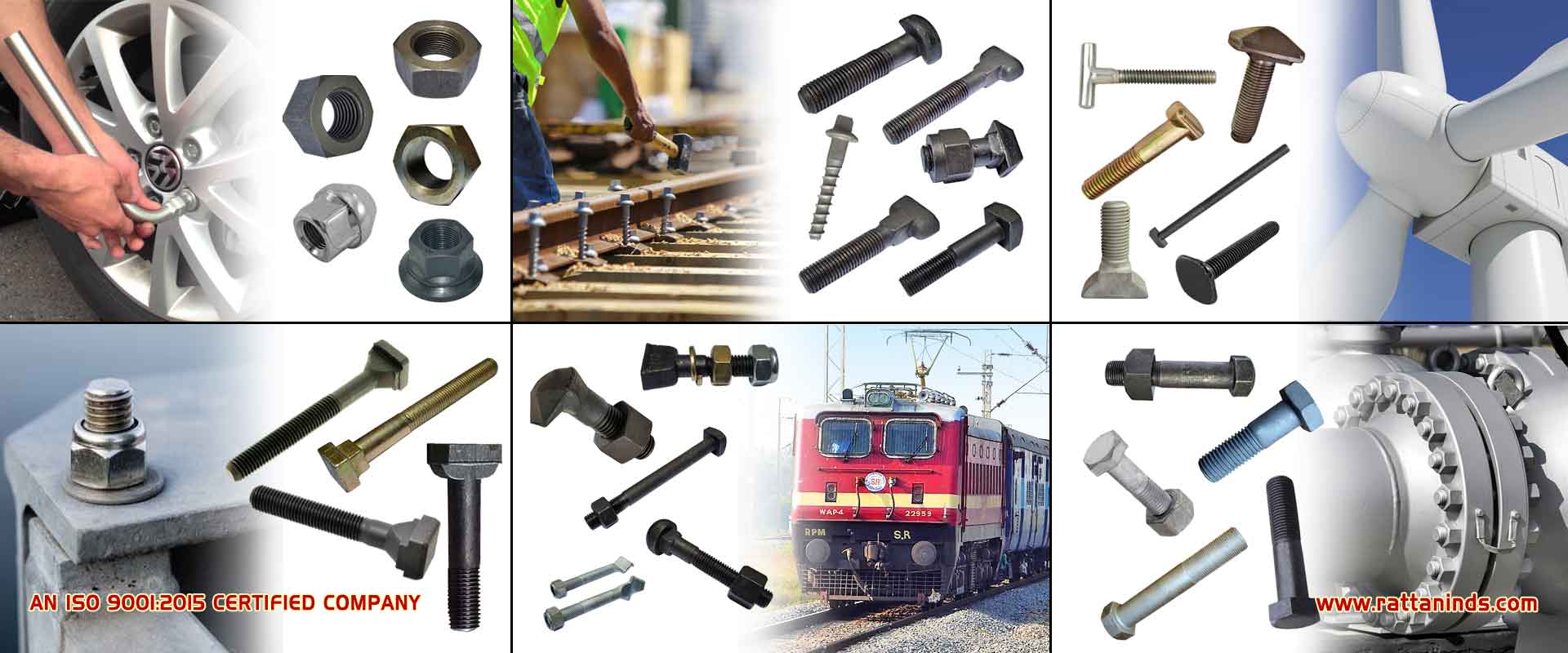 railway fasteners manufacturers exporters in india punjab ludhiana