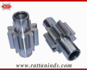 Forged Gear Shaft Hydraulic Lifting Gear Pump Shaft manufacturers in india Forging Gear Shafts exporters india punjab ludhiana