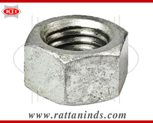 hot dip galvanized hex nut manufacturers exporters india